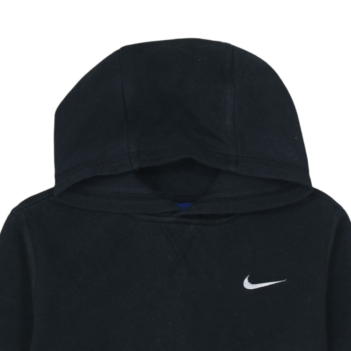 Additional view of Nike boys’ black pullover fleece hoodie xl 13-15 years hooded sweatshirt