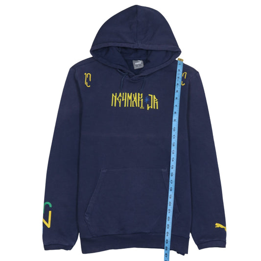 Puma Men’s Blue Neymar Jr Pullover Hoodie Size M Sportswear