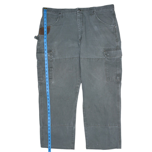 Wrangler Men's Grey 40x32 Cargo Workwear Trousers