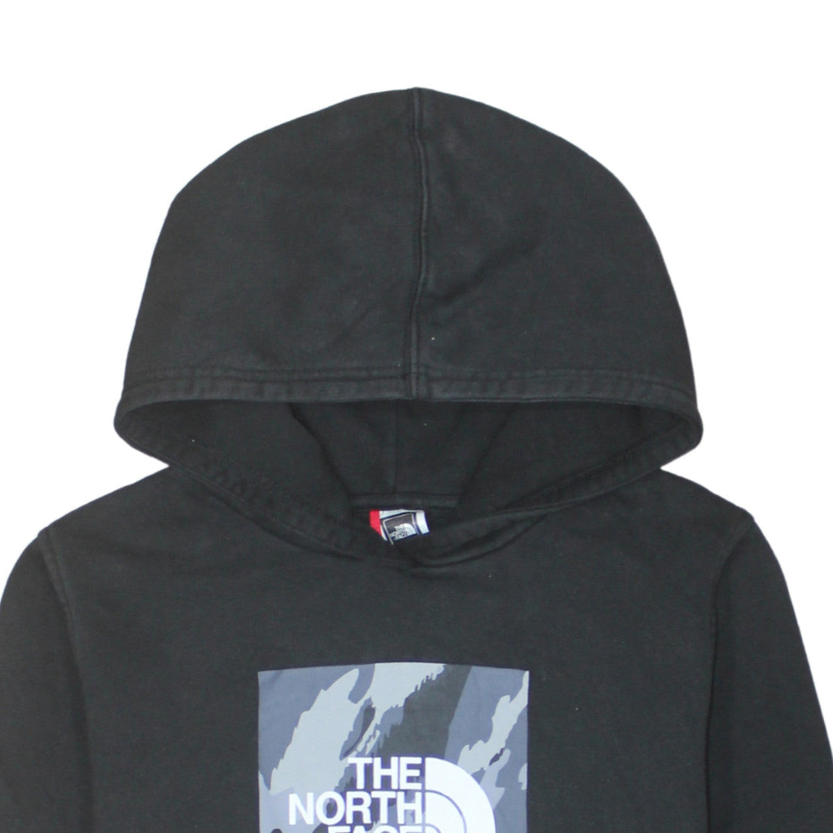 Additional view of The North Face boys’ black xl pullover hoodie graphic print cotton