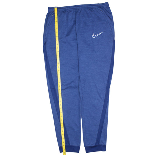 Nike Men’s Blue Dri-Fit Jogger Trousers Size L Athletic Fit