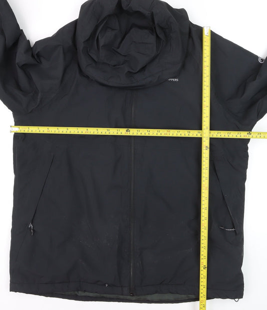 Craghoppers Men's Black L Waterproof Windproof Hooded Jacket