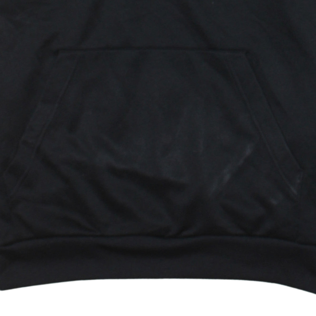 Additional view of Adidas boys’ black 13-14 years pullover hoodie with 1/4 zip & logo