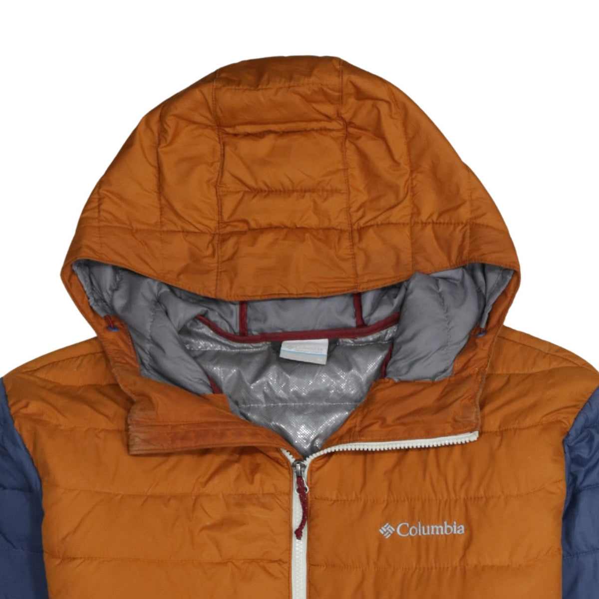 Additional view of Columbia boys’ multicoloured xl puffer jacket hooded lightweight water resistant
