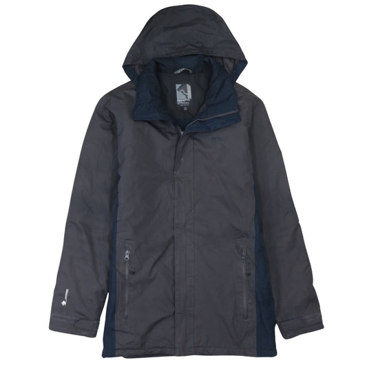Regatta Men’s Black Waterproof Hooded Rain Coat Jacket Size S