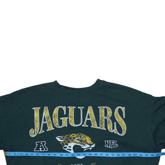 H&M Women’s Green Jacksonville Jaguars NFL Sweatshirt M Cotton Blend