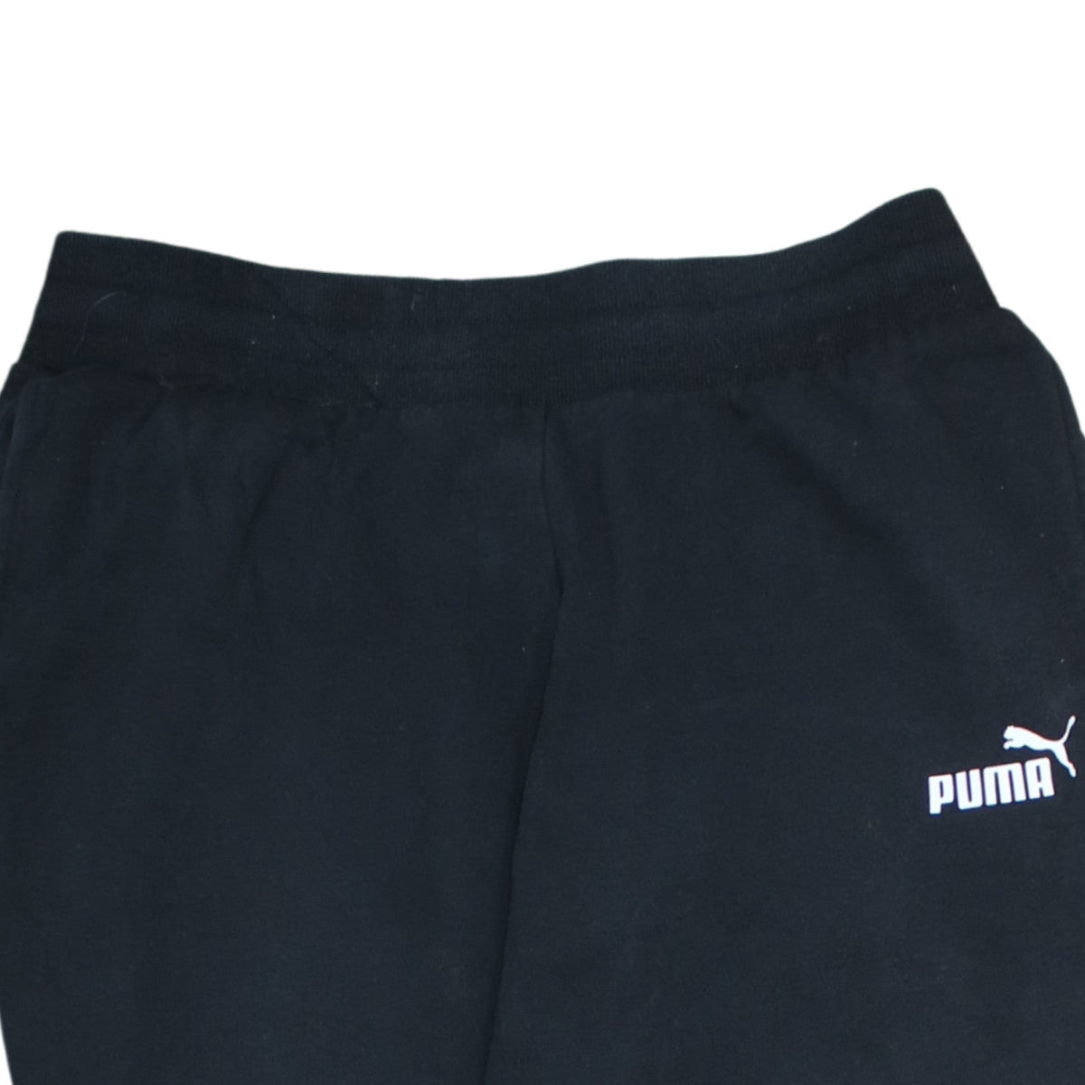 Additional view of Puma Women Black Jogger Sweatpants, size M, Fleece Elastic Waist