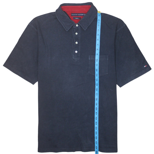 Tommy Hilfiger Men’s Blue 2XL Stretch Cotton Polo Shirt