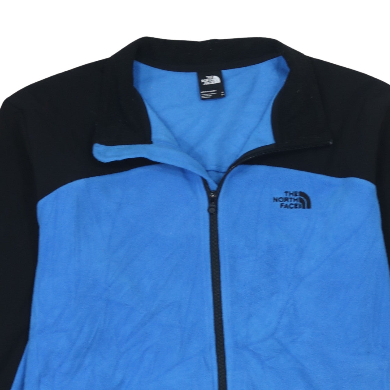 The North Face Men's Blue Fleece Full Zip Outdoor Jacket XL