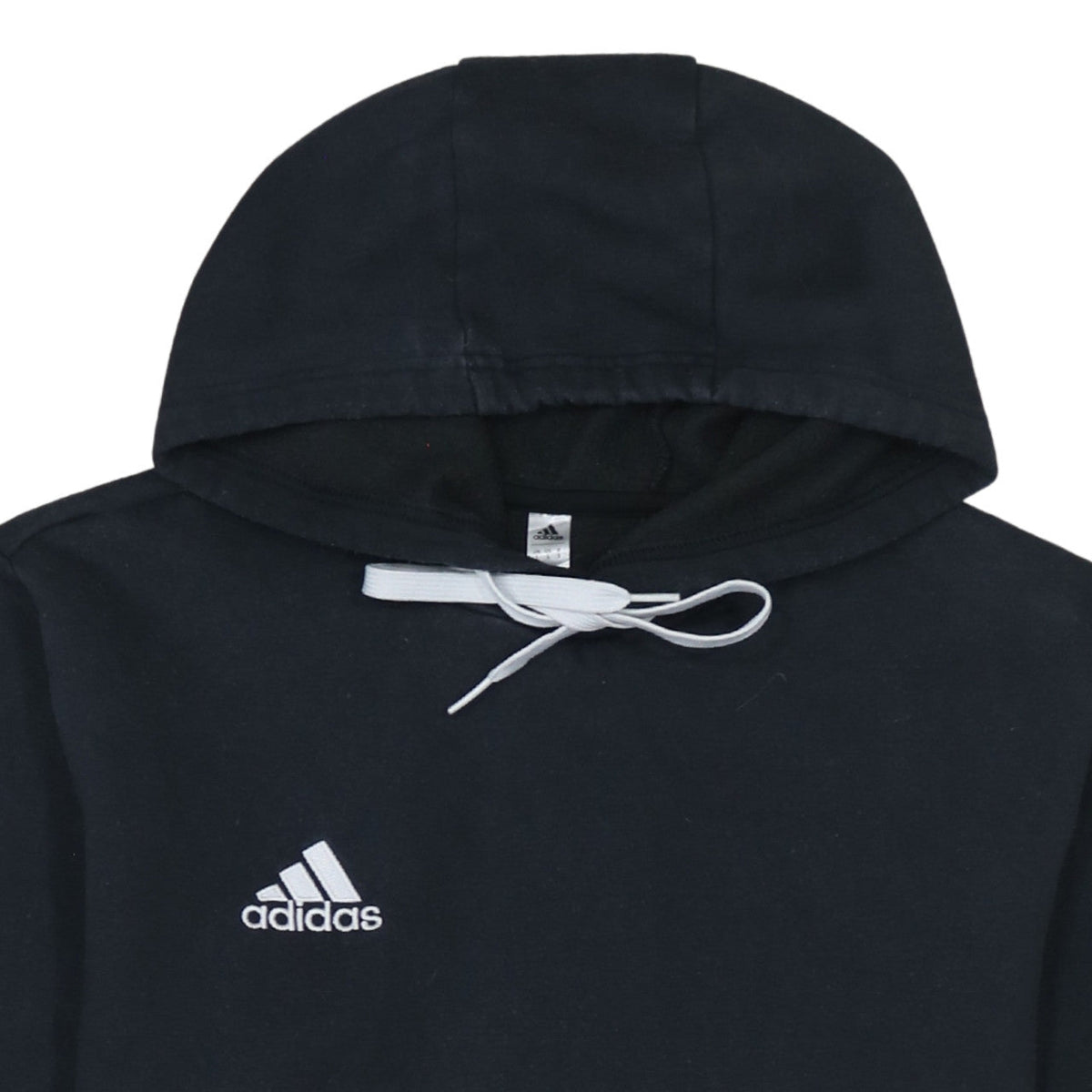 Additional view of adidas men’s black small pullover hoodie fleece sportswear