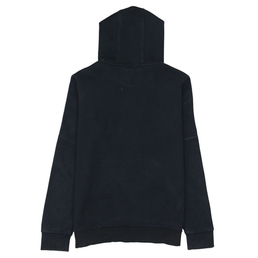Adidas Boys Black Pullover Hoodie 14-15 Years Cotton Blend Casual Sportswear
