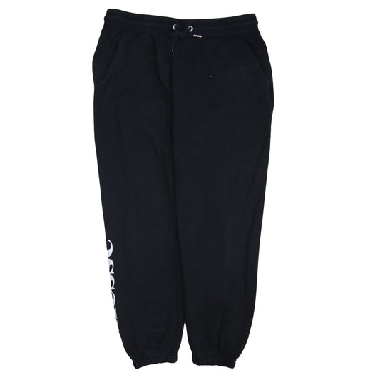 Ellesse Womens Black Size 14 Jogger Sweatpants Fleece Activewear