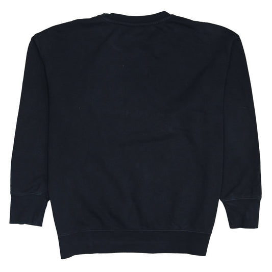 Nike Boys Black XL Sweatshirt Crew Neck Long Sleeve Logo Pullover Jumper