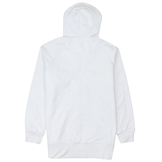 Nike Women White Full Zip Hoodie Sweatshirt Size 16/18 XL Sportswear