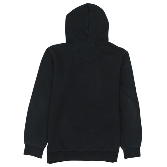 Puma Men's Black Pullover Hoodie Small Logo Sports Fleece