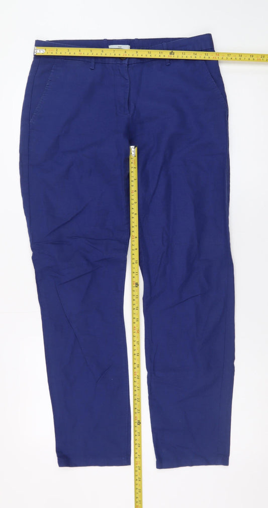 Gap Women's Blue Cotton Straight Leg Jeans Size 6