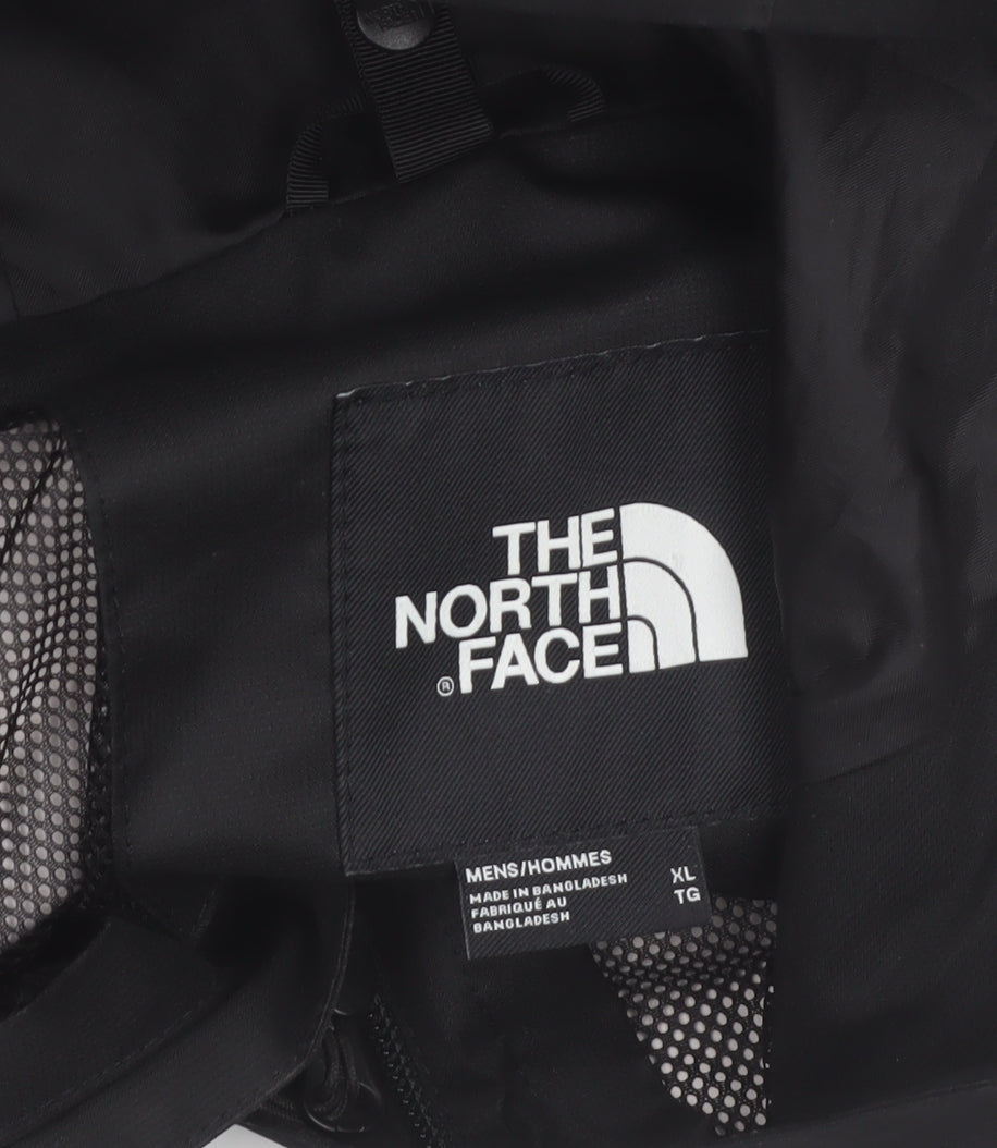 The North Face Men's Black XL Waterproof Hooded Rain Jacket