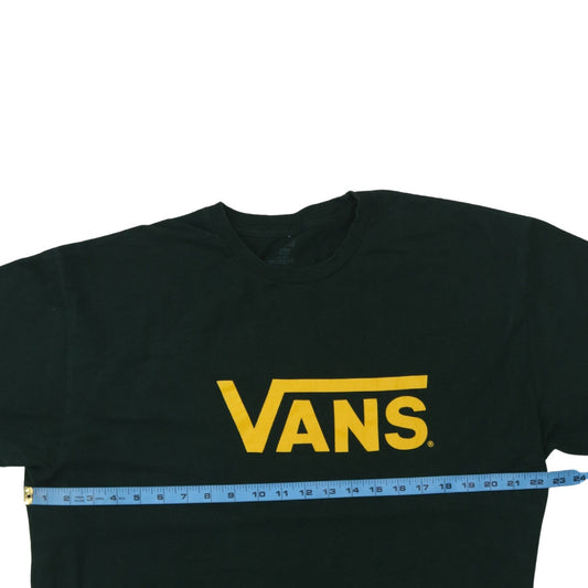 Vans Men's Black XL Logo Graphic Skate T-Shirt