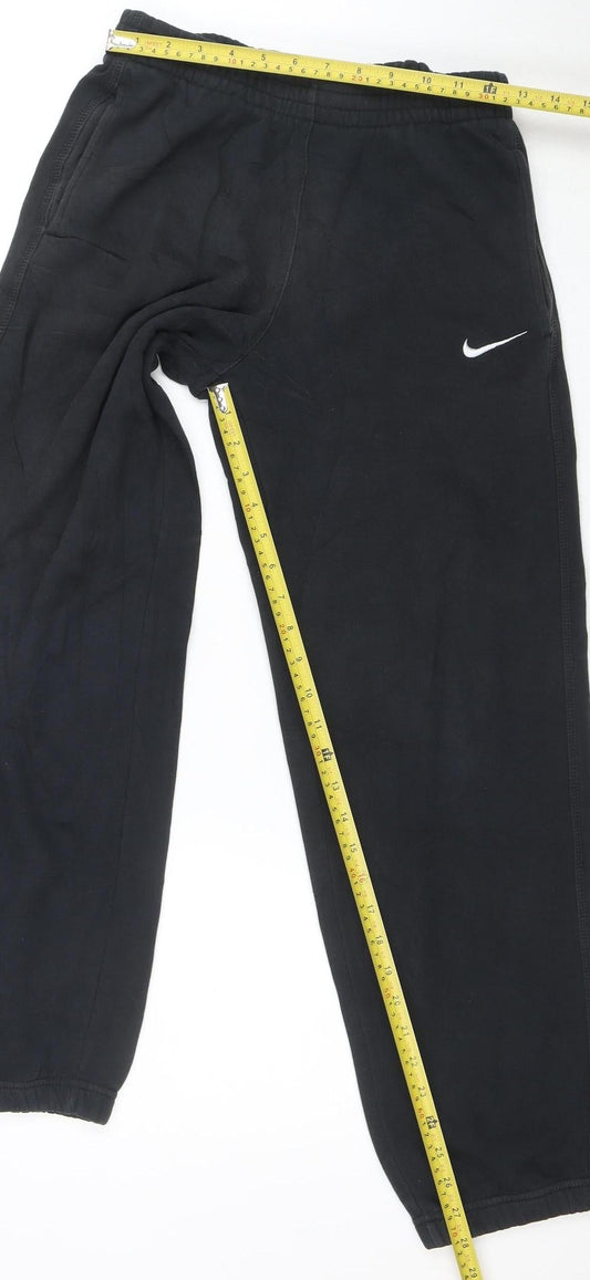 Nike Boys Black 12-13 Years Jogger Activewear Trousers