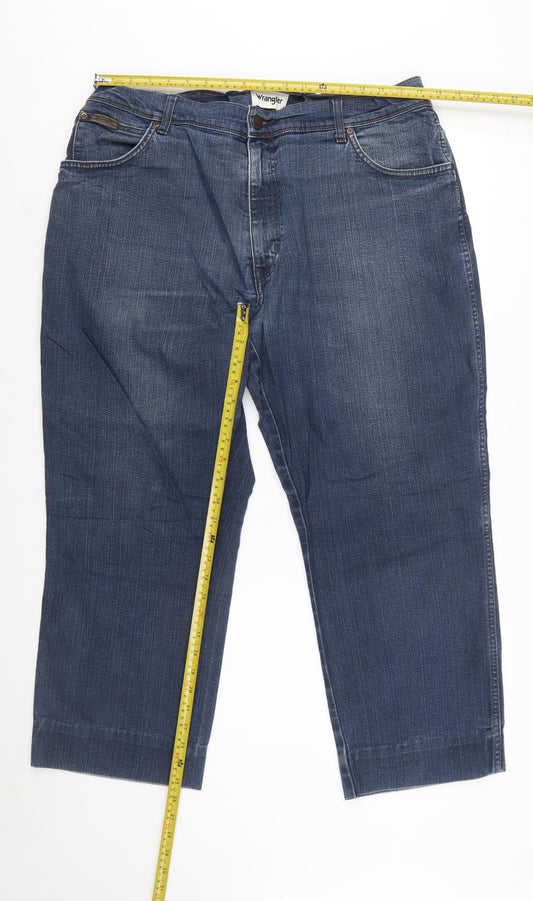 Wrangler Men's Blue Texas Straight Leg Denim Jeans W38 L30