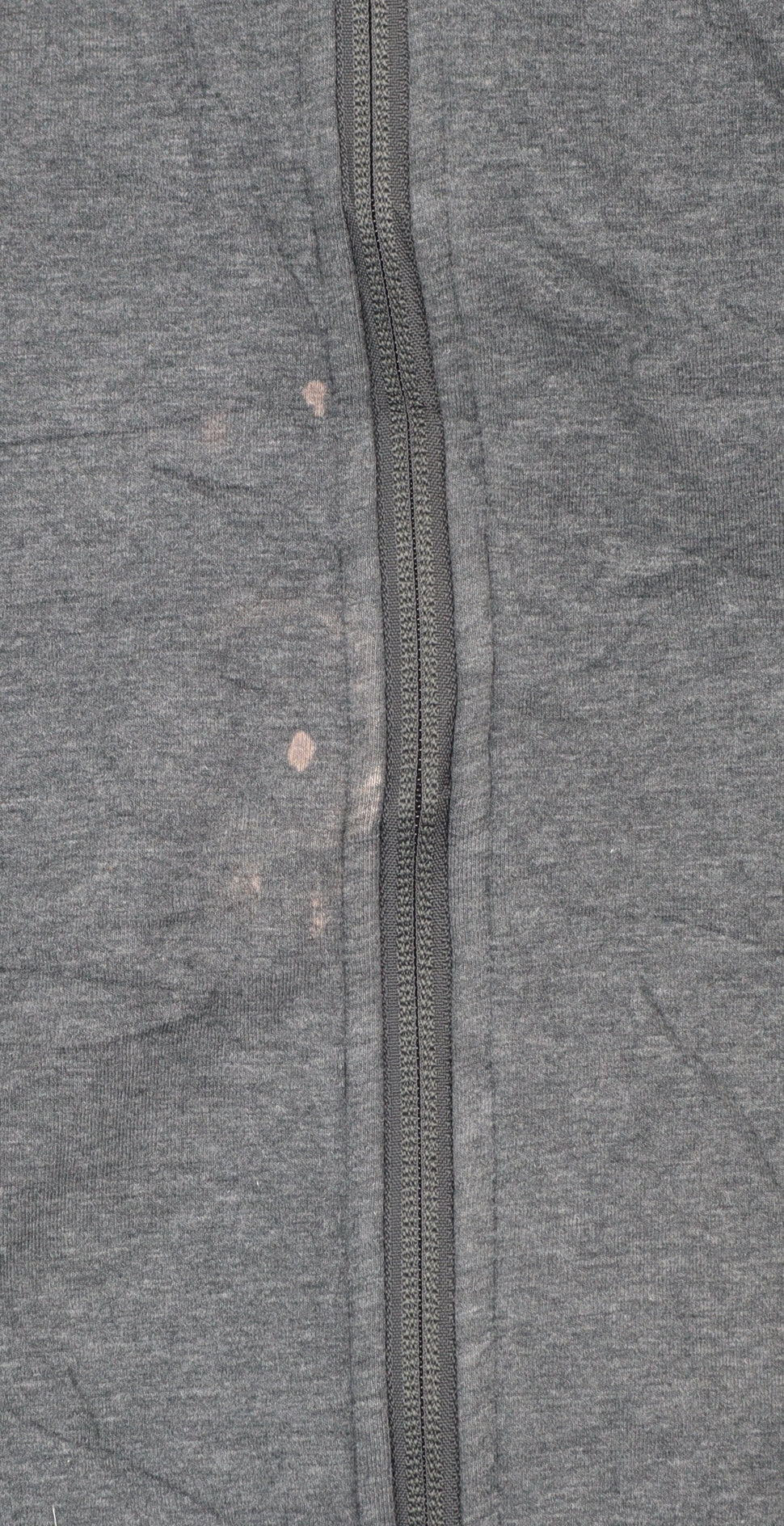 Additional view of Adidas Men's Grey Full Zip Hoodie L Cotton Blend Sportswear