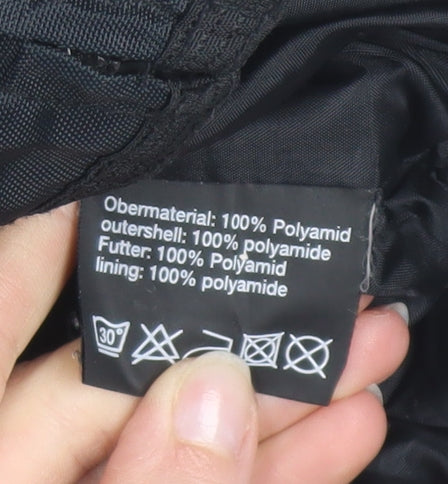 Additional view of Probiker boys’ black xs motorcycle racing jacket with embroidered logos