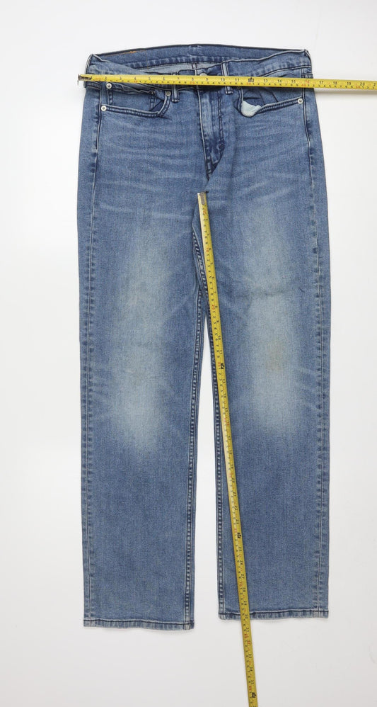 Levi's 514 Men's Blue Straight Leg Denim Jeans W32 L34