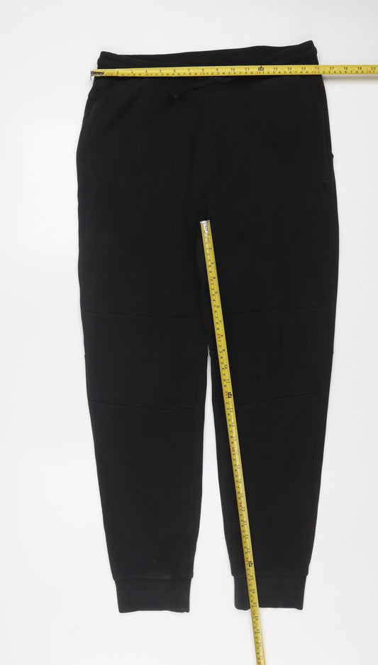 Fila Men's Black Jogger Trousers M Comfortable Activewear