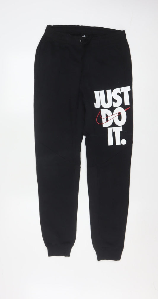 Nike Men's Black XS Just Do It Jogger Sweatpants