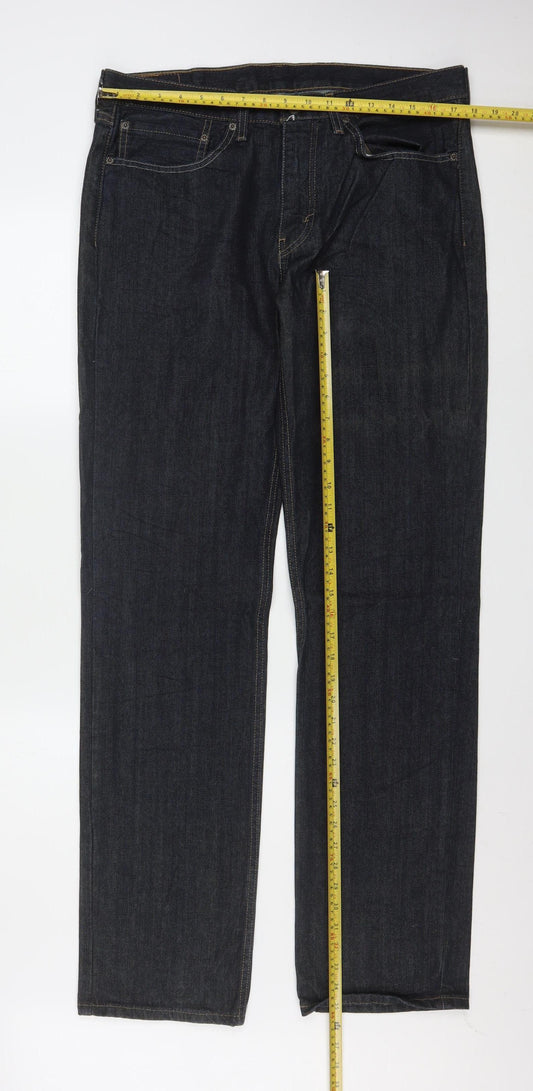 Levi’s 514 Men’s Blue Straight Fit Denim Jeans W34 L34