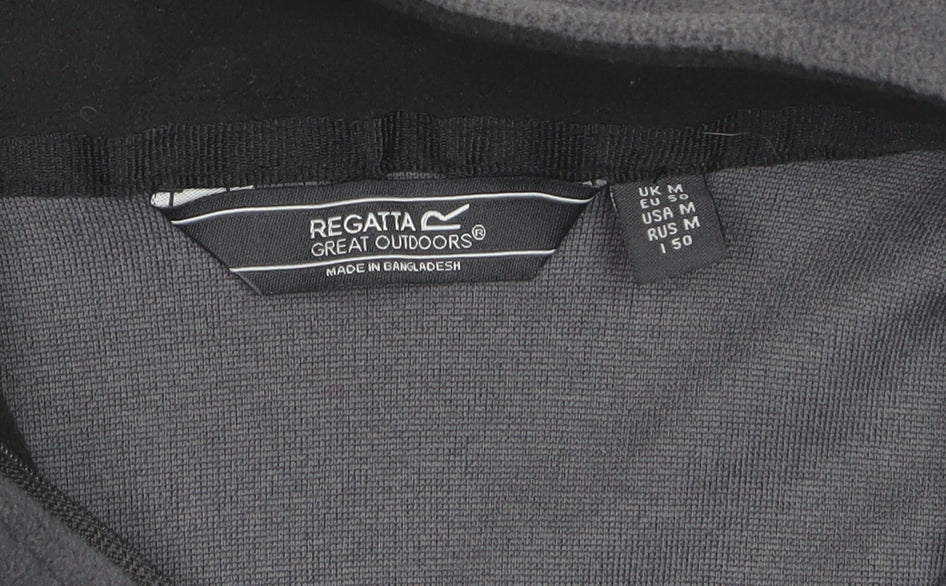 Regatta Men's Grey Fleece Bodywarmer Waistcoat M Outdoor Zip Vest