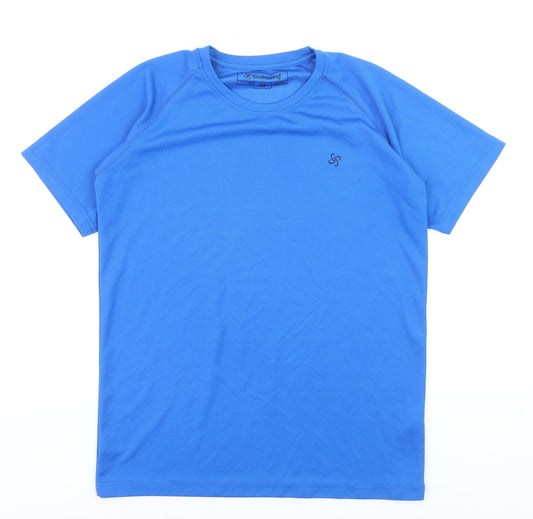 Backswing Mens Blue Medium Athletic T-Shirt Lightweight Sports Top