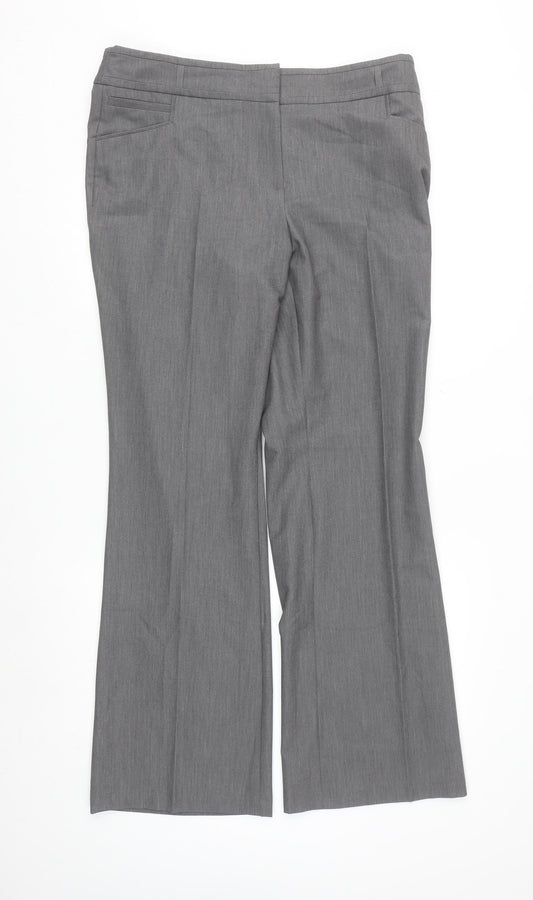 Dunnes Stores Women’s Grey Straight Leg Dress Pants Size 16