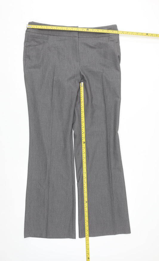 Dunnes Stores Women’s Grey Straight Leg Dress Pants Size 16