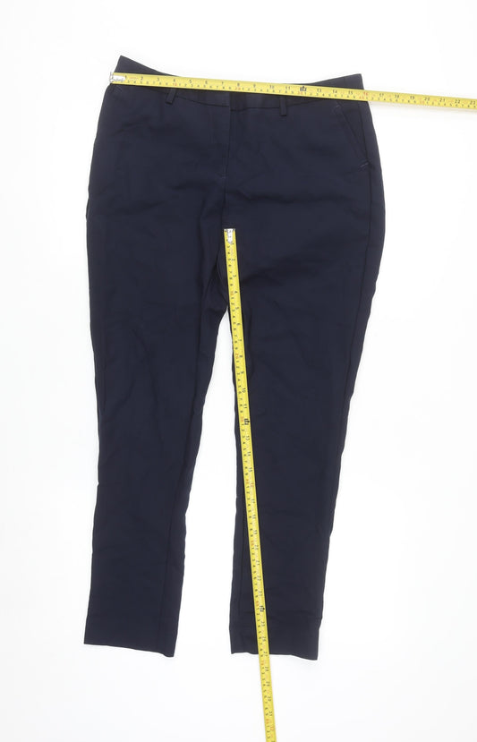Allen Solly Men's Blue Slim Fit Chino Trousers Size 32