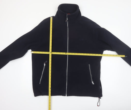 Peter Storm Men's Black Fleece Full Zip Outdoor Jacket L