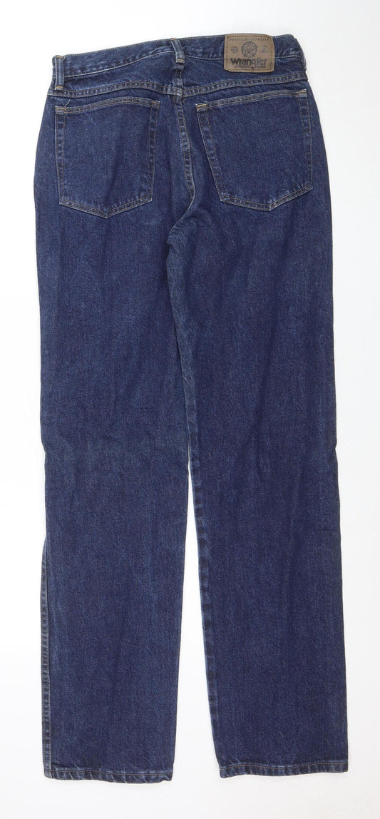 Wrangler Men's Blue Straight Leg Classic Fit Denim Jeans 32x32