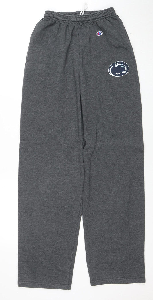Champion Men's Grey Fleece Sweatpants S Jogger Style Activewear