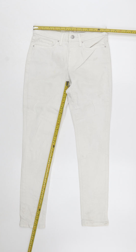 Levi Strauss Women White 311 Shaping Skinny Jeans Size 26