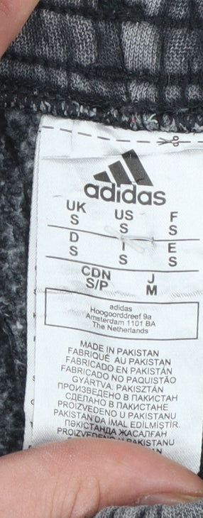 Additional view of Adidas Women's Black Jogger Sweatpants, size S, Cotton Blend