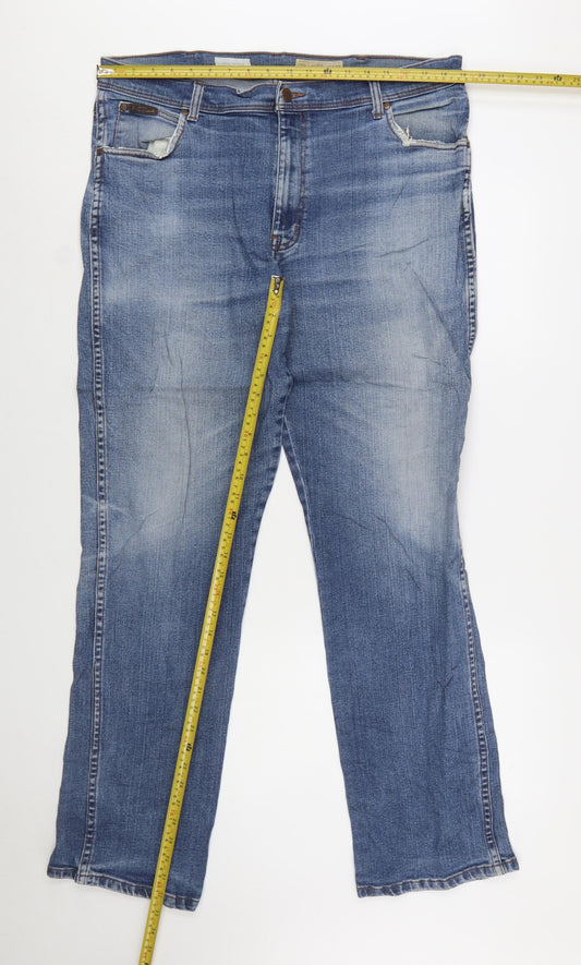 Wrangler Men's Blue Regular Fit Texas Stretch Jeans W40 L34