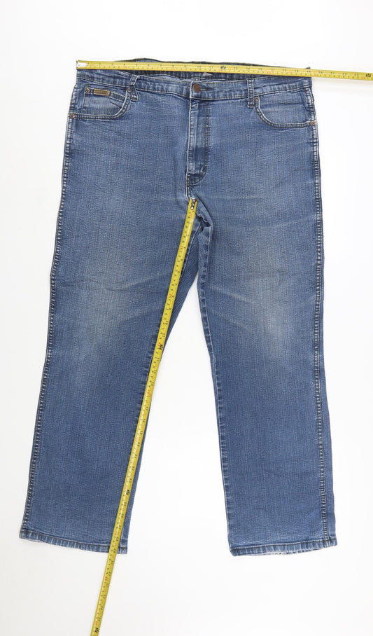 Wrangler Men’s Blue Straight Leg Texas Stretch Jeans W38 L30