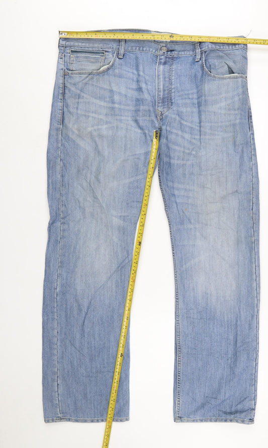Levi's Men's Blue 514 Straight Fit Jeans 40x32 Denim