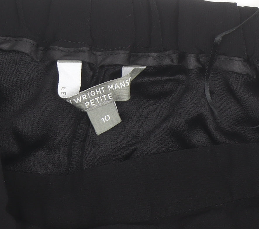 Brand and care label for L.K. Bennett Women’s Black Petite, size UK 10, Pencil Midi Skirt