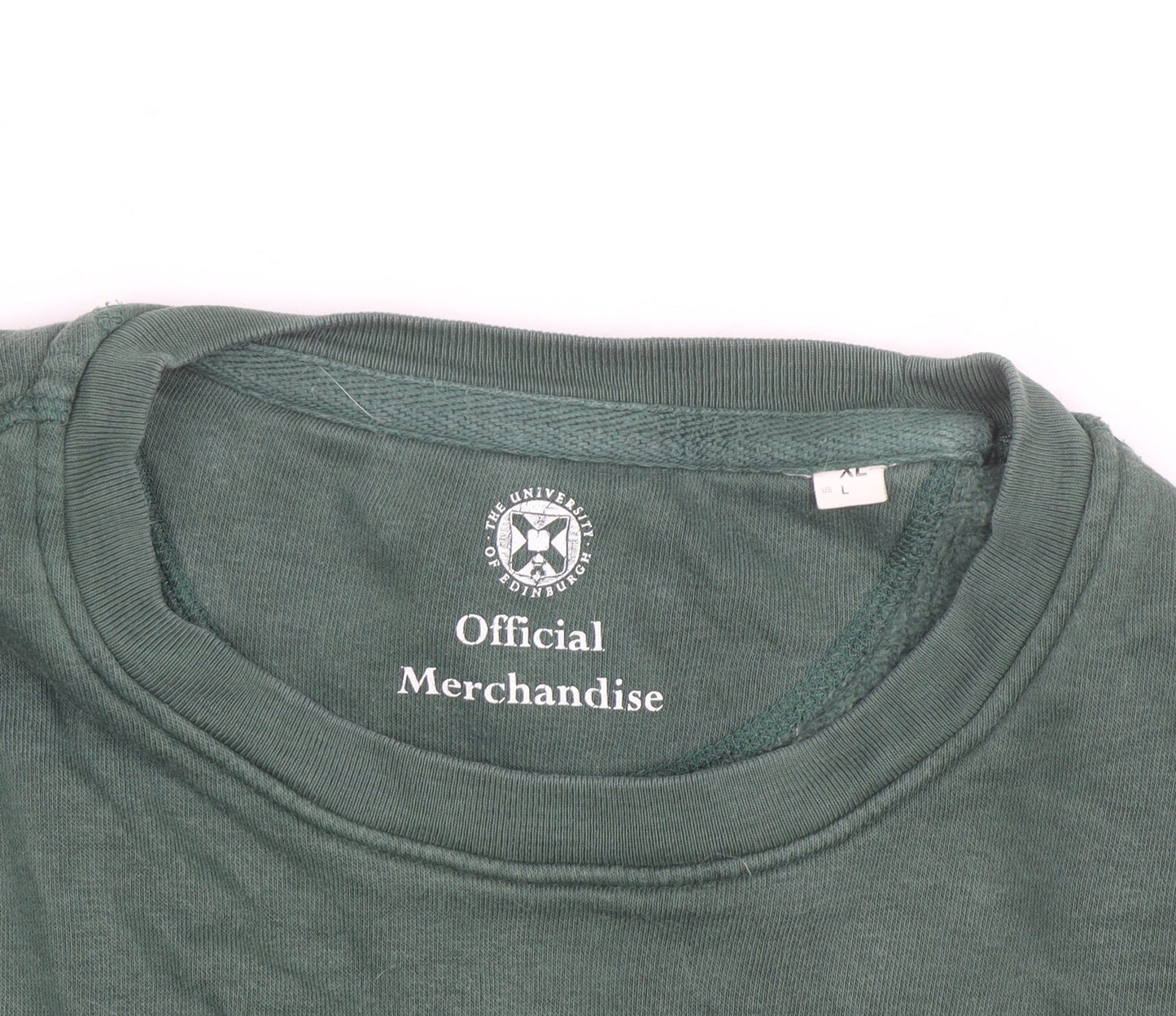 Stanley/Stella Men's Green XL Pullover Sweatshirt University Logo