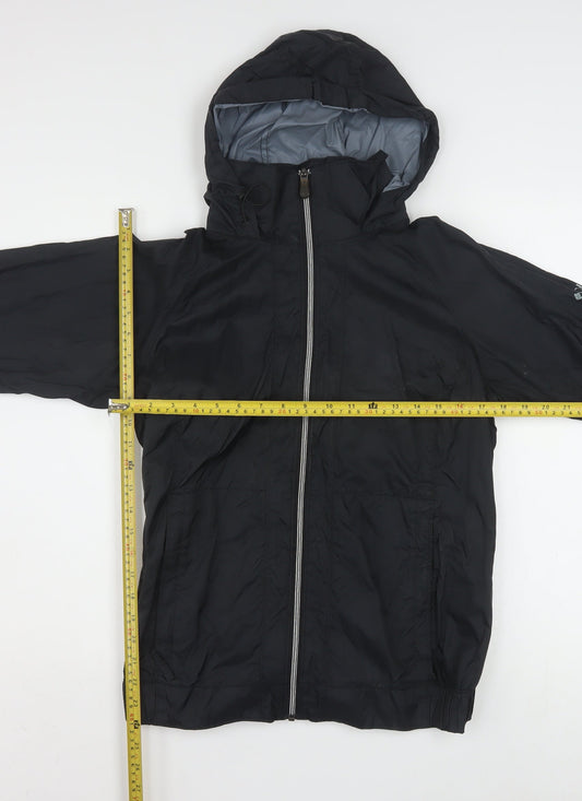 Columbia Men's Black M Hooded Windbreaker Waterproof Jacket