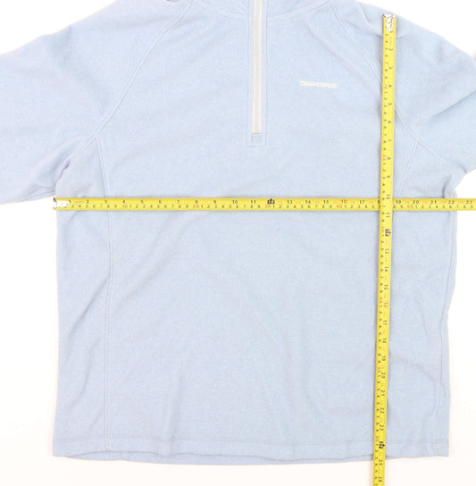 Craghoppers Mens Blue Fleece Half Zip Pullover Sweatshirt L