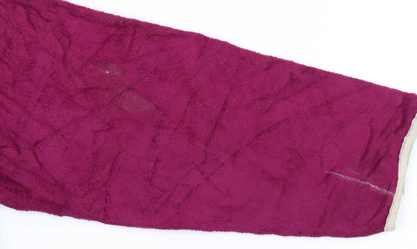 Additional view of The North Face girls’ purple fleece jacket xl full zip outdoor style