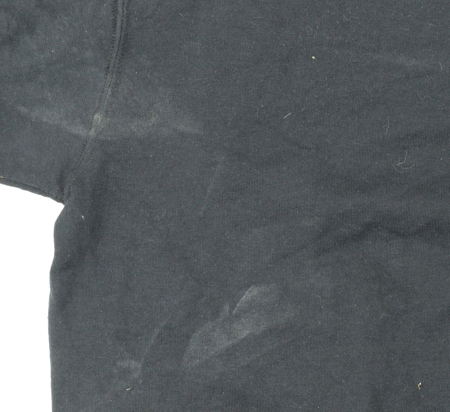 Fruit of the Loom Men's Black XL Crew Neck Pullover Sweatshirt