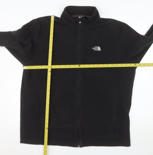 The North Face Men's Black Fleece Full Zip Jacket XL